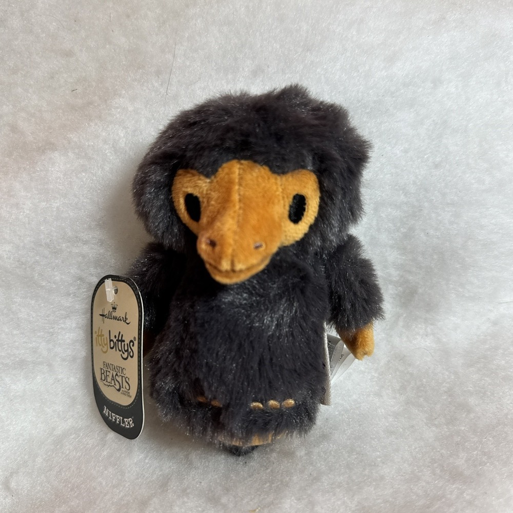 Hallmark Itty Bittys NIFFLER Fantastic Beasts Harry‎ Potter NEW with Tags